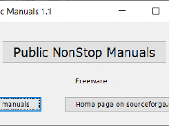 Public Nonstop Manuals Screenshot 1