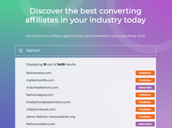 Free instant insights on any advertiser or affiliate website