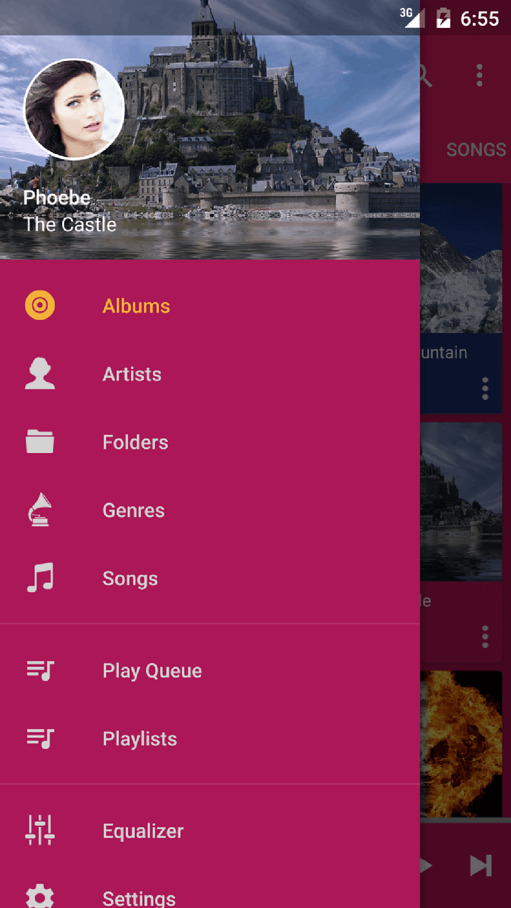 Pulsar Music Player Screenshot 1