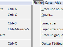 Menus mnemonics (and shortcuts as well) are adapted to each language.