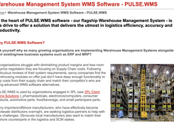 PULSE WMS Screenshot 1