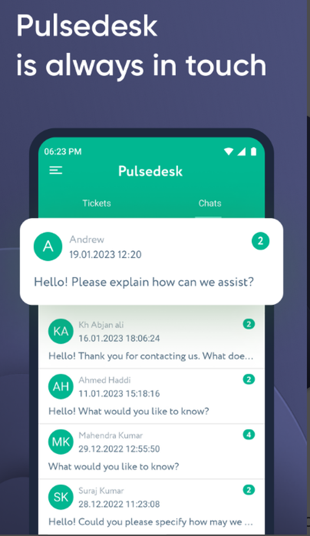 Pulsedesk Screenshot 1