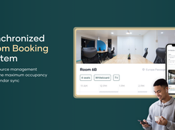 Fully synced Room Booking System with resource management
