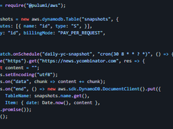 Pulumi Screenshot 1