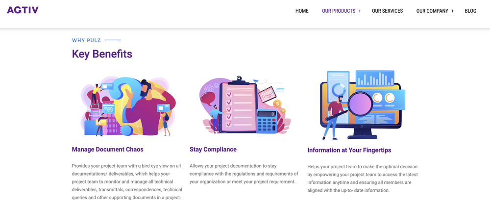PULZ Document Control System Screenshot 1