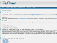 PunBB Screenshot 1