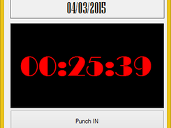 PunchClock in mini-mode.