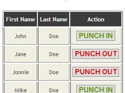 Punch In Software Screenshot 2