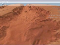 "free camera view" at Mars 3D Imagery