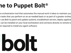 Puppet Bolt Screenshot 1