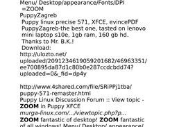 puppy precise xfce Screenshot 1