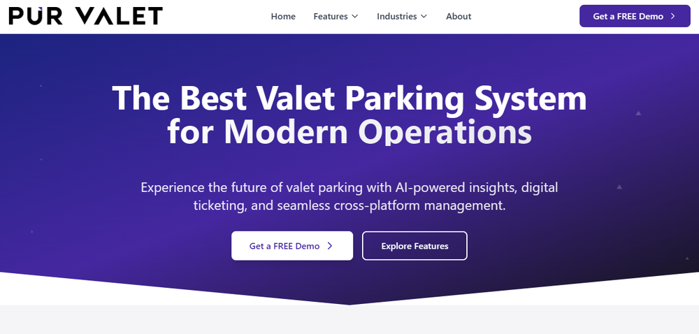 PUR Valet Screenshot 1