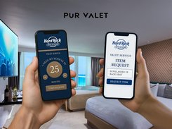 PUR Valet Guest Experience. Request your vehicle at any time and request forgotten items directly from your hotel room