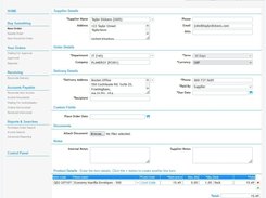 PLANERGY offers an intuitive dashboard that makes ordering a snap. Pre-populated data including approved supplier lists with agreed payment terms, item catalogues, and delivery locations ensure correct information is automatically filled every time, eliminating errors and saving time. Use a previous order as a template or pick list to free up even more time for value added tasks.