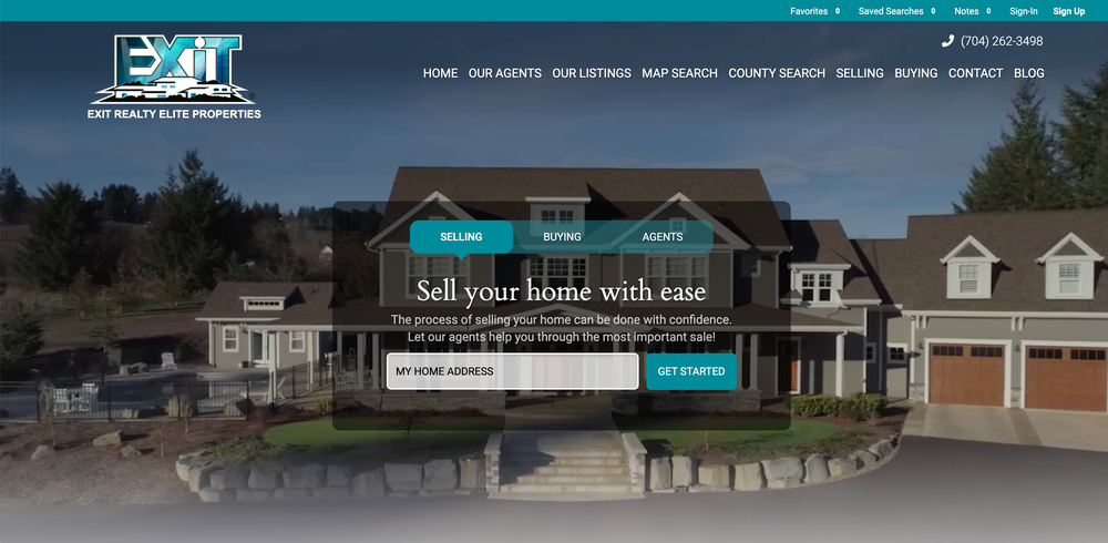 Beautiful Contemporary Brokerage, Team and Agent Websites