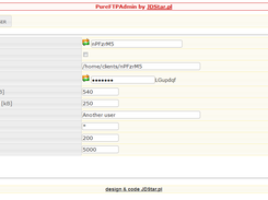 PureFTP Admin Screenshot 2