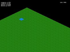 a very early screenshot of the new engine.