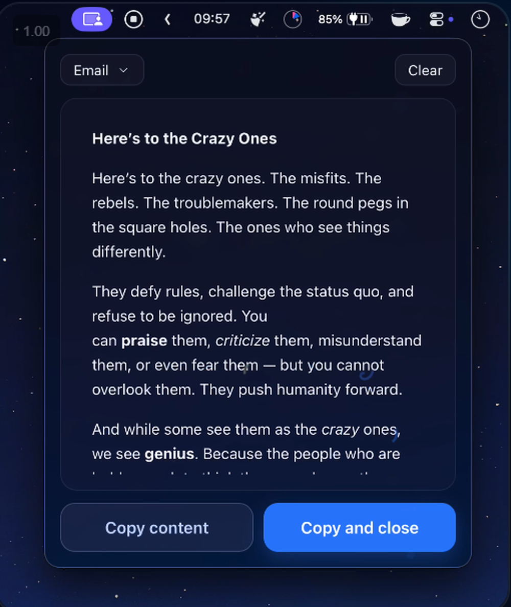 Purifai Screenshot 1