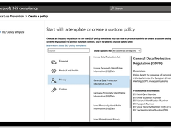 Microsoft Purview Data Loss Prevention Screenshot 1