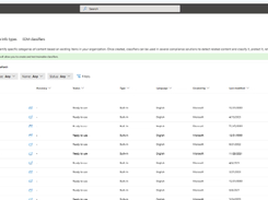 Microsoft Purview Information Protection Screenshot 1