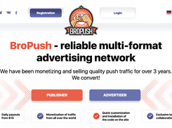 main page push ad