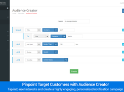 Behavioral Segmentation with Audience Creator