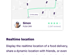 Realtime location