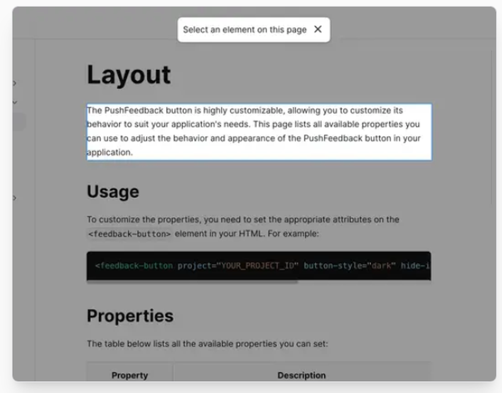 PushFeedback Screenshot 1