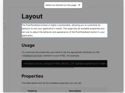 PushFeedback Screenshot 1