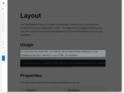 PushFeedback Screenshot 1