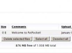Early testing screenshot showing the detailed file list