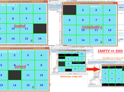 Some solvable and unsolvable with empty <> 16th