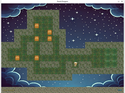 Puzzle Dungeon - Barrel Puzzle - Original Sokoban level 1