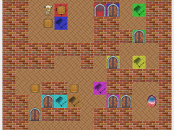 Puzzle Dungeon - SwitchBox Puzzle - Pre-created level 1