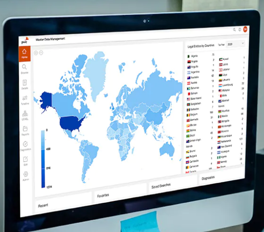 PwC Master Data Management Screenshot 1