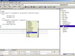 Html Editor - code auto complete