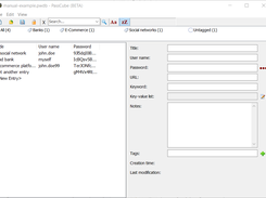 PassCube: Password manager/safe to store passwords in encrypted databases