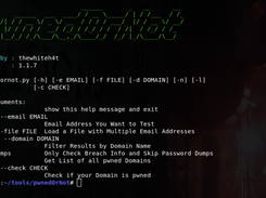 pwnedOrNot Screenshot 1
