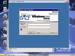 PXES 0.9 LOCAL session showing RDP client