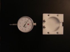 Dial holder milled using py2g generated g-code