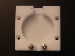 Dial holder milled using py2g generated g-code