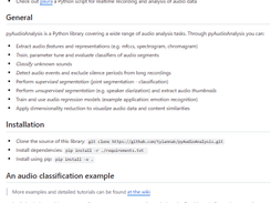 pyAudioAnalysis Screenshot 1