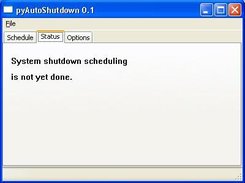 Shutdown Schedule Status1