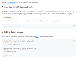 PyAV Screenshot 1
