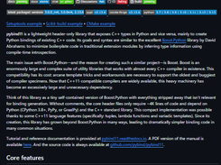 pybind11 Screenshot 1