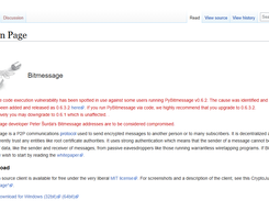 PyBitmessage Screenshot 1