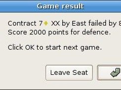 Game result dialog... whoops!