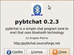 pybtchat Screenshot 2