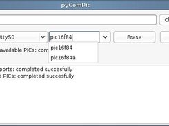 View showing the PIC atuocompletion