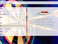 Game selection (v1.0)